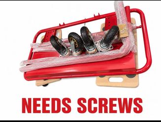 Missing Screws New Drywall Carts Pipe Tubing Construction Rounded Corners 3000 lbs Capacity