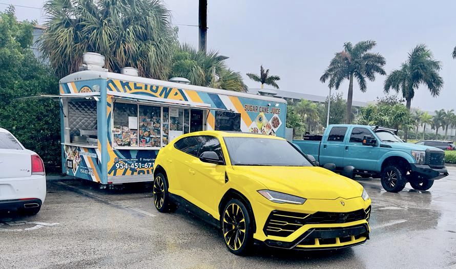 20ft L 8ft W Food Trailer