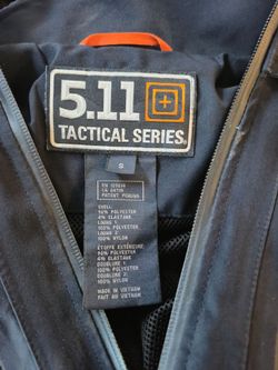 5.11 Tactical Sabre 2.0 Jacket Men's S Black Waterproof Shell