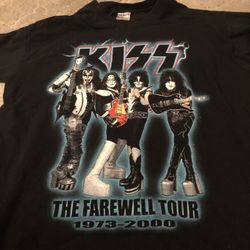 Kiss Farewell Tour 1(contact info removed) XL T-Shirt