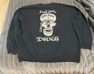 Obey suicidal tendencies sweater men’s XL