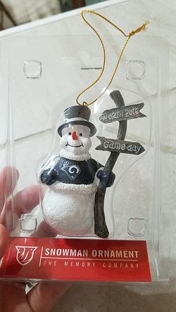 Brand new Rams football ornament