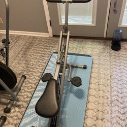 Row And ride Exercise Machine 