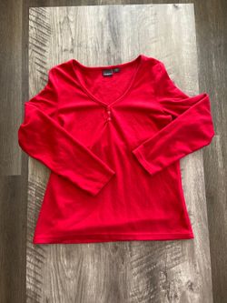 Soft Red Long Sleeve