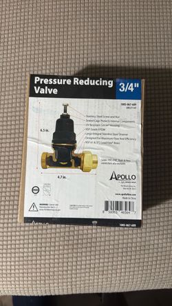 Apollo 3/4" Pressure Reducing Valve