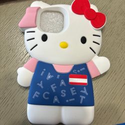 Case Hello Kitty iPhone 15&13 New 