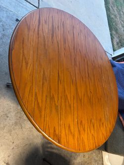 Vintage wood table