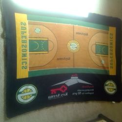 Vintage Seattle Supersonics KeyArena Fleece/Blanket