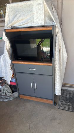 Microwave stand and microwave