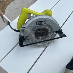 Ryobi Plug In Circular Saw