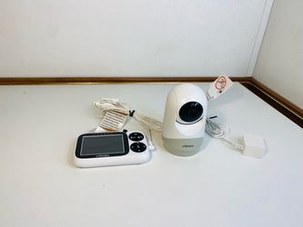 Video Baby Monitor with Camera and Audio, 3.2" IPS Screen Baby Camera Monitor