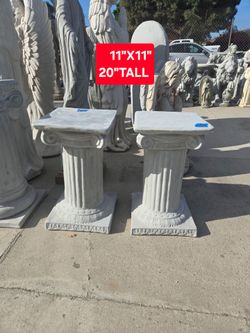 CONCRETE CEMENT COLUMNS/PEDESTALS $125 EACH