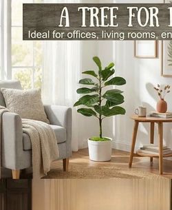 Artificial Fiddle Leaf Fig Tree