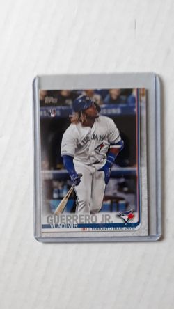 2019 Topps Vladimir Guerrero jr RC.