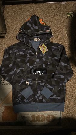 BAPE Shark Full-Zip Hoodie Large