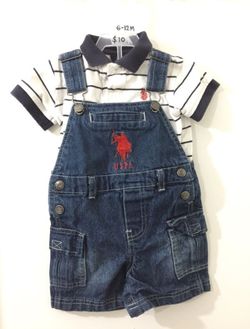 US Polo Association. Size 6-12 months.