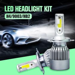 Led headlight bulb ' hid lights conversion kit- any fog or headlight Chevy SilverAdo nissan titan armada honda etc 9006 h7 h4 9007 h9 h13 9008 h1 9005