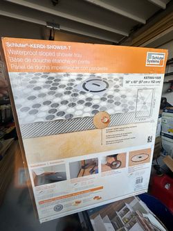 Schluter Kerdi-Shower 38 in. x 60 in. Shower Tray Model #KST965/1525