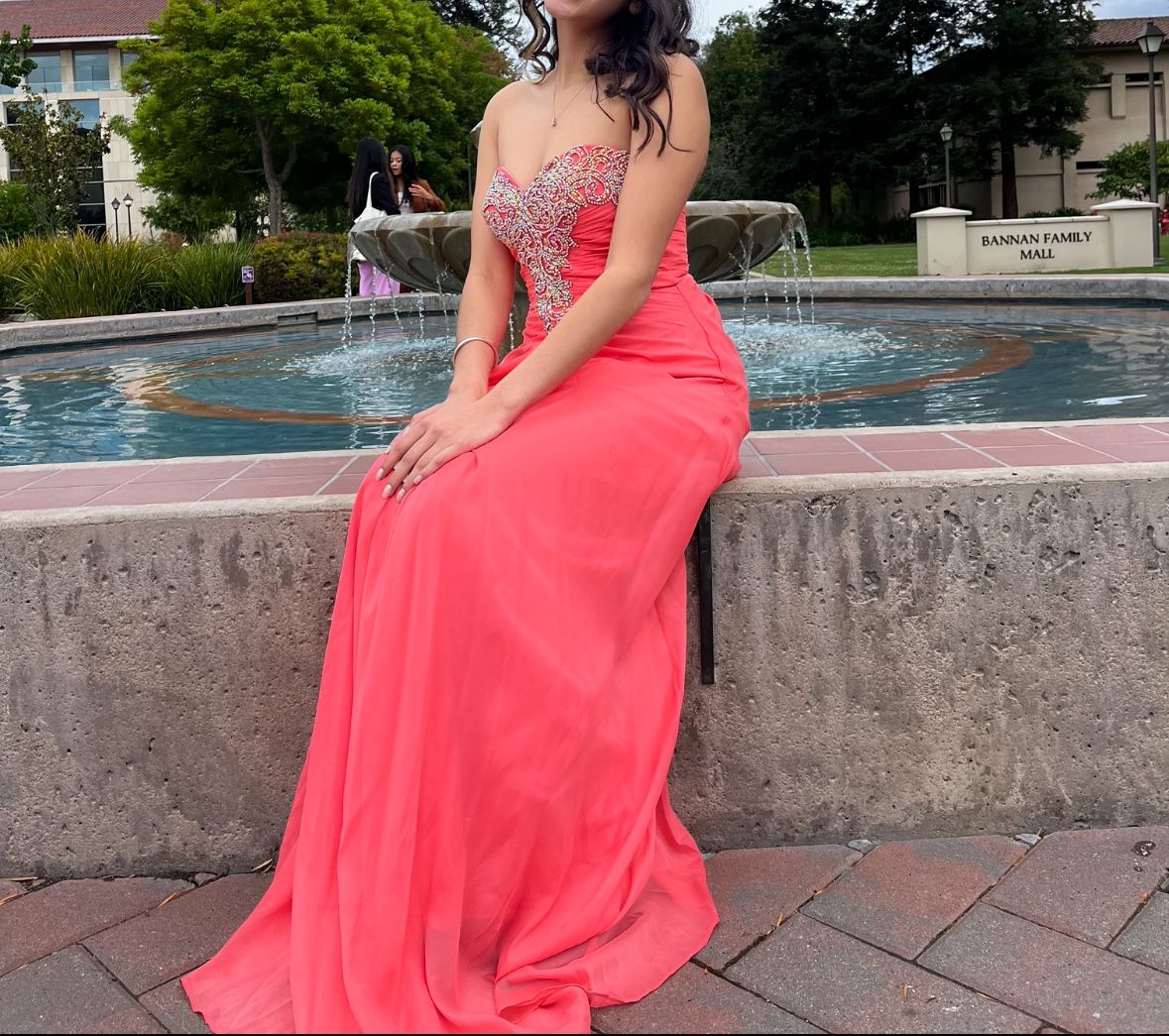 Coral Prom Dress
