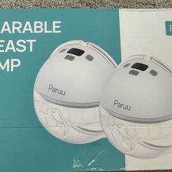 Wearable breast pump