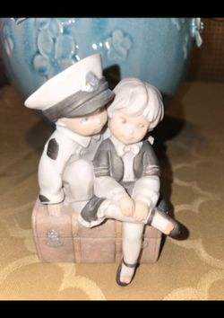 Enesco Collectible "Your Love Keeps Me Afloat" Figurine.