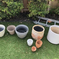 Various Plant Pots 