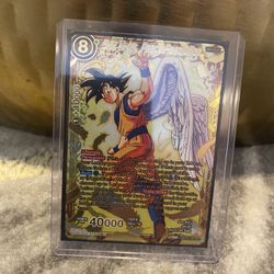 Dragón Ball Súper Cards Son Goku Peace Resolution God Rare for