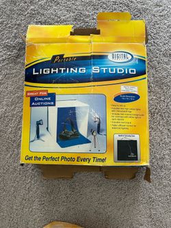 Digital concept potable lighting studio