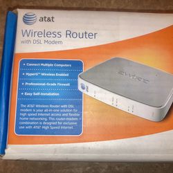 AT&T 2701HG-B Wireless Router/DSL Modem