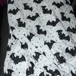 Halloween Bathroom Curtain