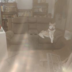 Reclining Couch, With Charging Ports