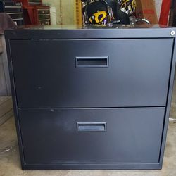 2 Drawer Filing Cabinet With Keys