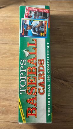 1990 Topps Baseball Complete Set