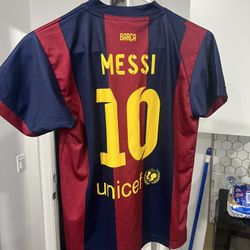 Messi Size Youth, Large Soccer Jersey