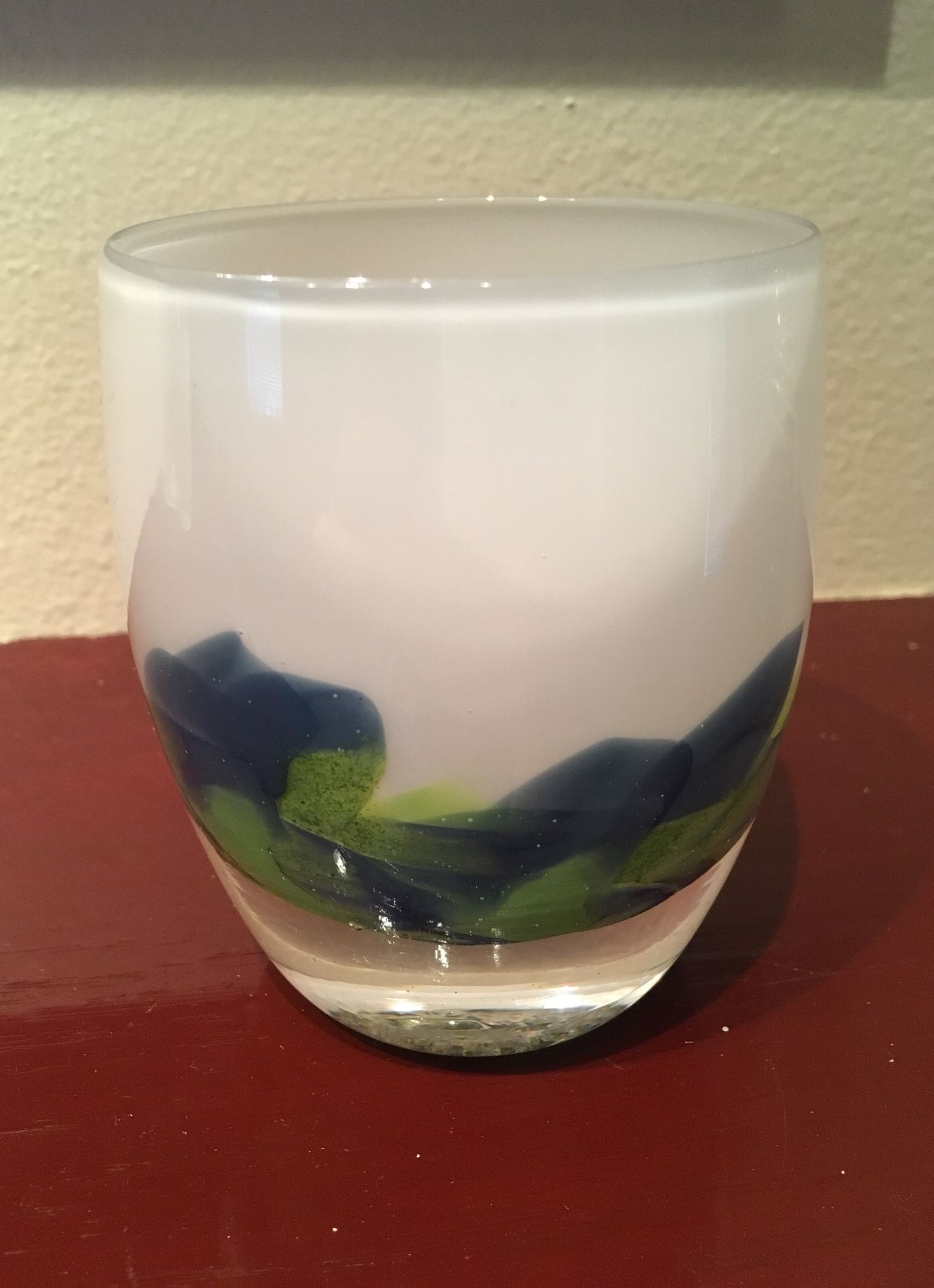 Seattle Seahawks limited edition glassybaby