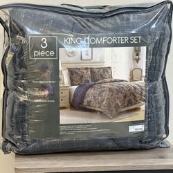 King Comforter Set Reversible 