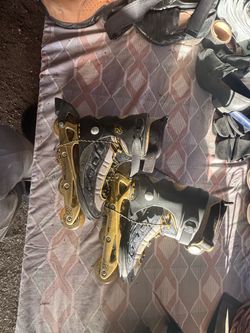 K2 Inline Skates Black and Gold