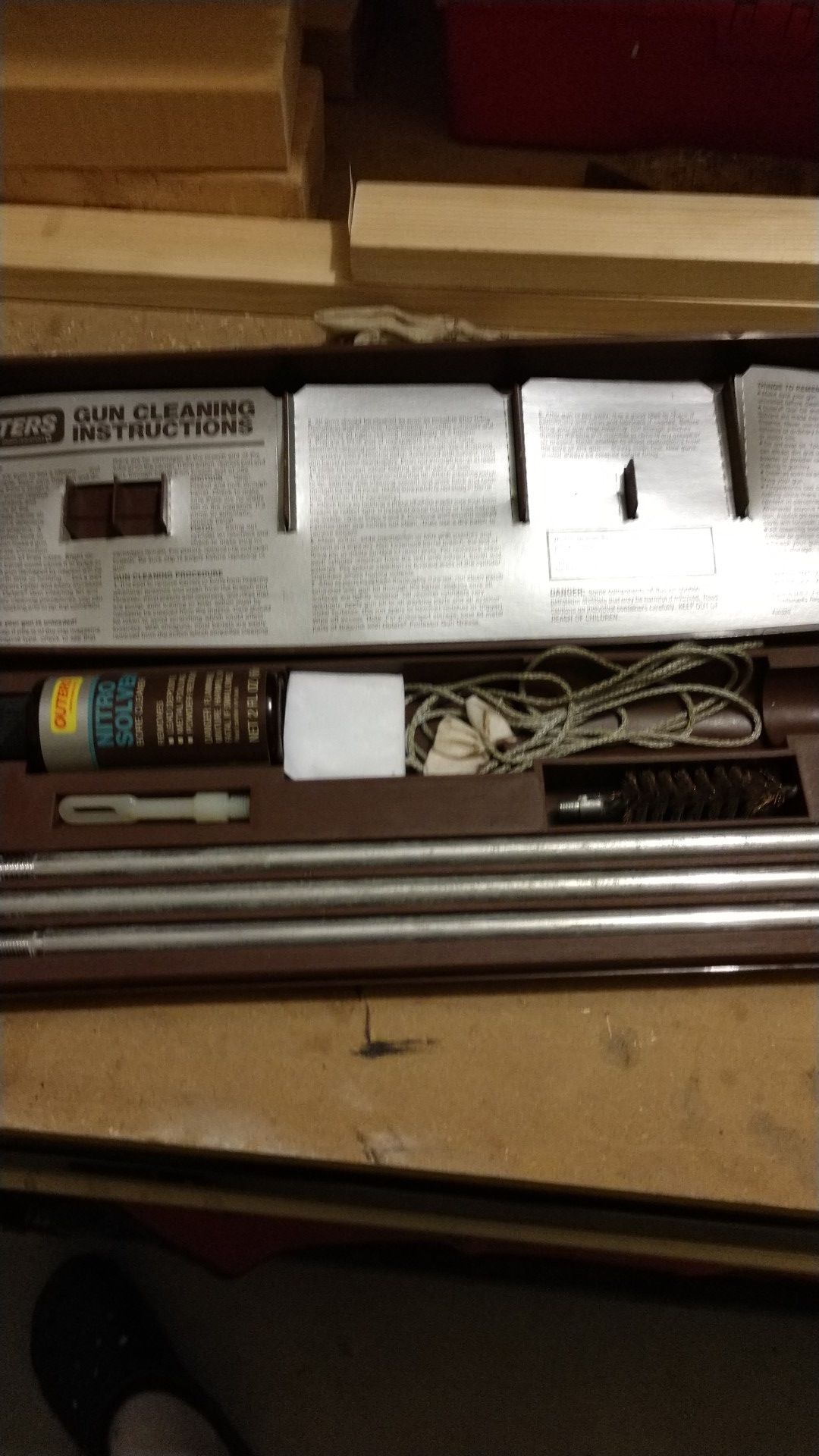 Gun cleaning kit