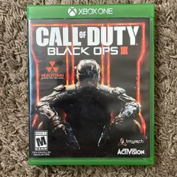 Call of Duty Black Ops 3 Xbox One Game Disc