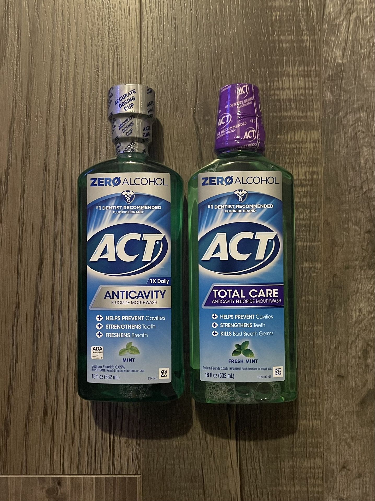 Act Mouthwash 532ML $2.50 Each 
