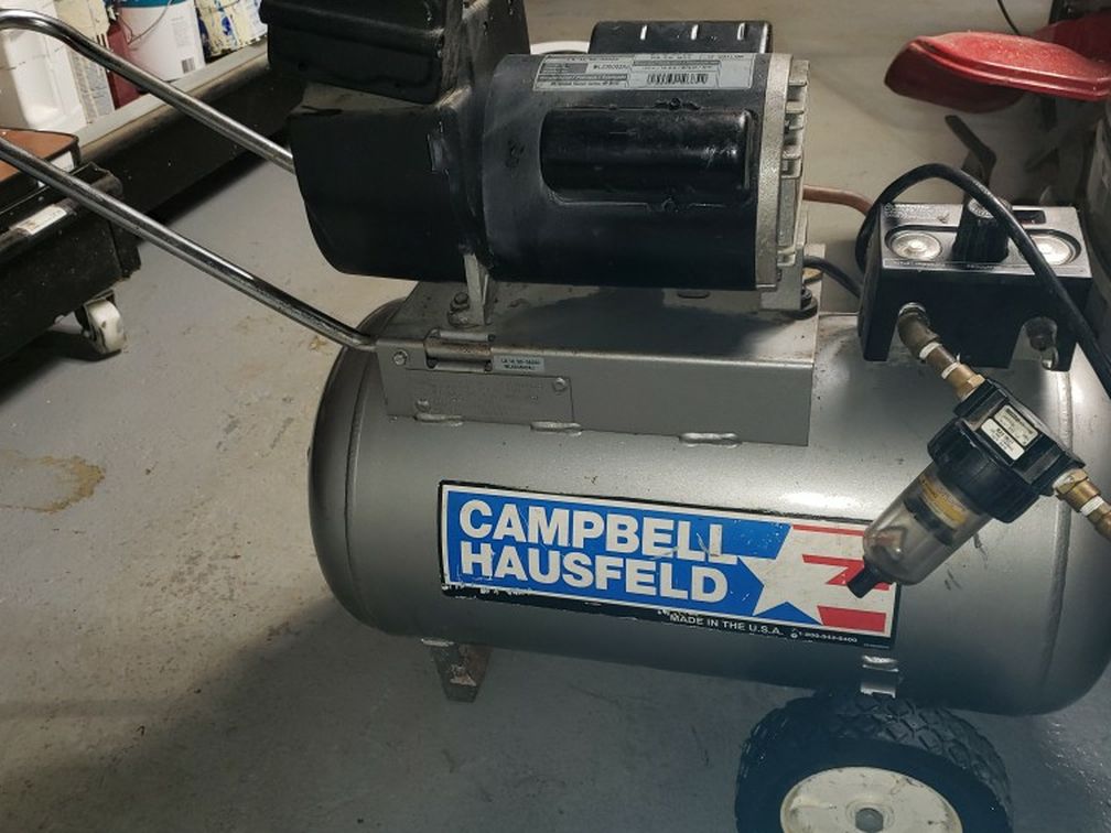 Air Compressor Campbell Hausfeld 125psimax With Hose