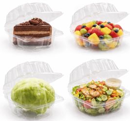 Bulk CLEAR CLAMSHELL FOOD CONTAINERS – BUY ONE BOX OR IN BULK / WHOLESALE AVAILABLE   10+ pallets available priced to sell fast  Brand new vented clam