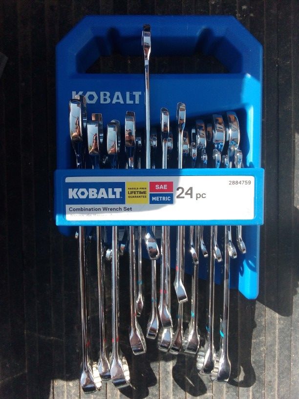 Kobalt Combination Wrench Set 24pc