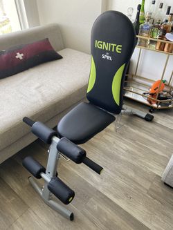 Ignite workout bench sales