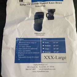 Hinged Knee Brace