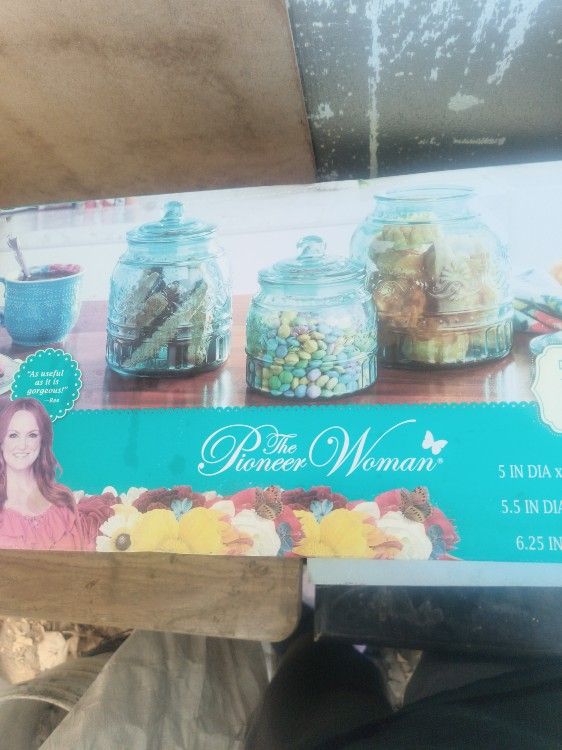 Glass Canister Set