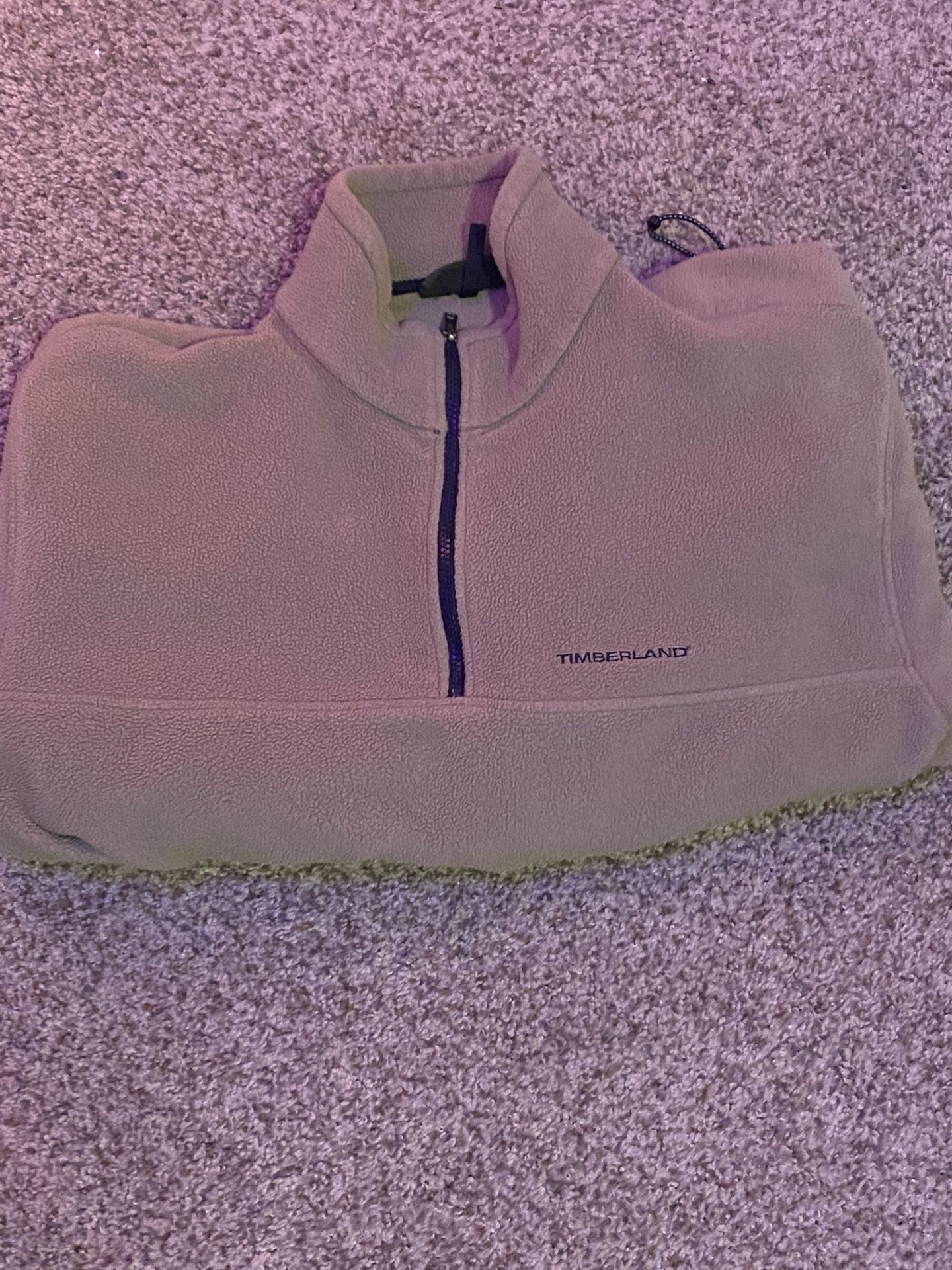 TIMBERLAND Men’s Fleece Weathergear Polartec Pullover Sweater Jacket size L
