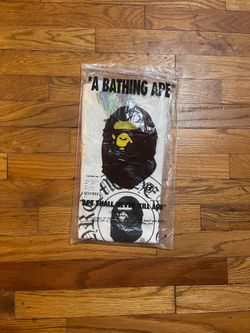 White A BATHING APE/ Chrome hearts T- shirt