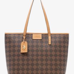 DIAMOND SIGNATURE TOTE BAG