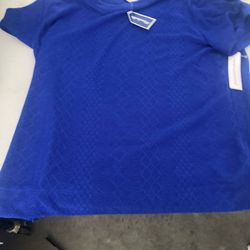 Marshalls By Womens Countertop T Shirt Size Xl Size Blue Short Sleeve Shirt